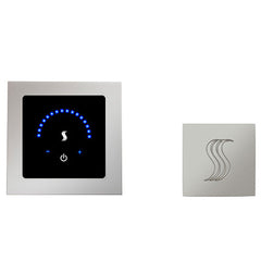 ThermaSol MicroTouch Control (Recessed, Square) + Steam Head Kit (Square)