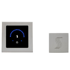 ThermaSol MicroTouch Control (Recessed, Square) + Steam Head Kit (Square)