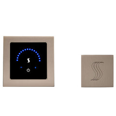 ThermaSol MicroTouch Control (Recessed, Square) + Steam Head Kit (Square)