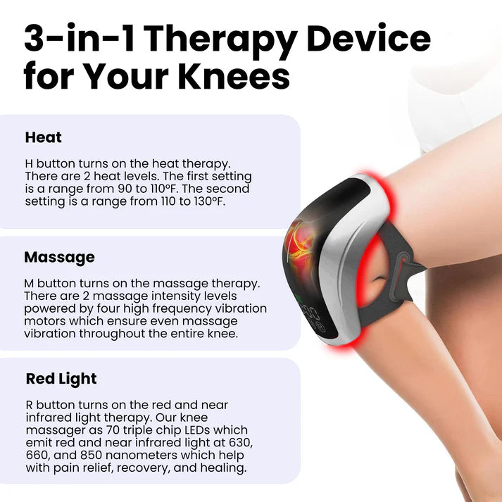 Hooga Red Light Therapy Knee Massager