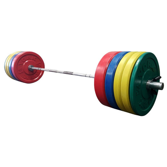Rubber Training Bumper Plate Set (Color) | York Barbell