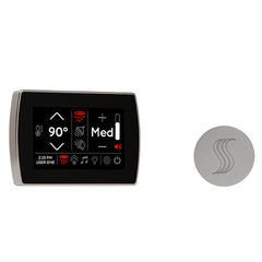 ThermaSol SignaTouch Control (Wall Mount) + Steam Head Kit (Round)