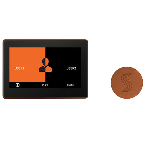 ThermaSol ThermaTouch2 10 Control + Steam Head Kit (Round)