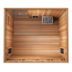 4-Person Finnmark FD-5 Trinity XL Infrared & Steam Sauna Combo