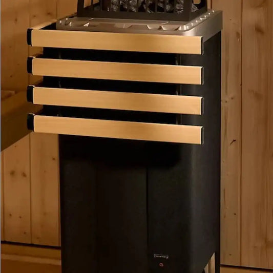 5-Person Outdoor Sauna | Kohler C2 Outdoor Sauna Kit, Douglas Fir