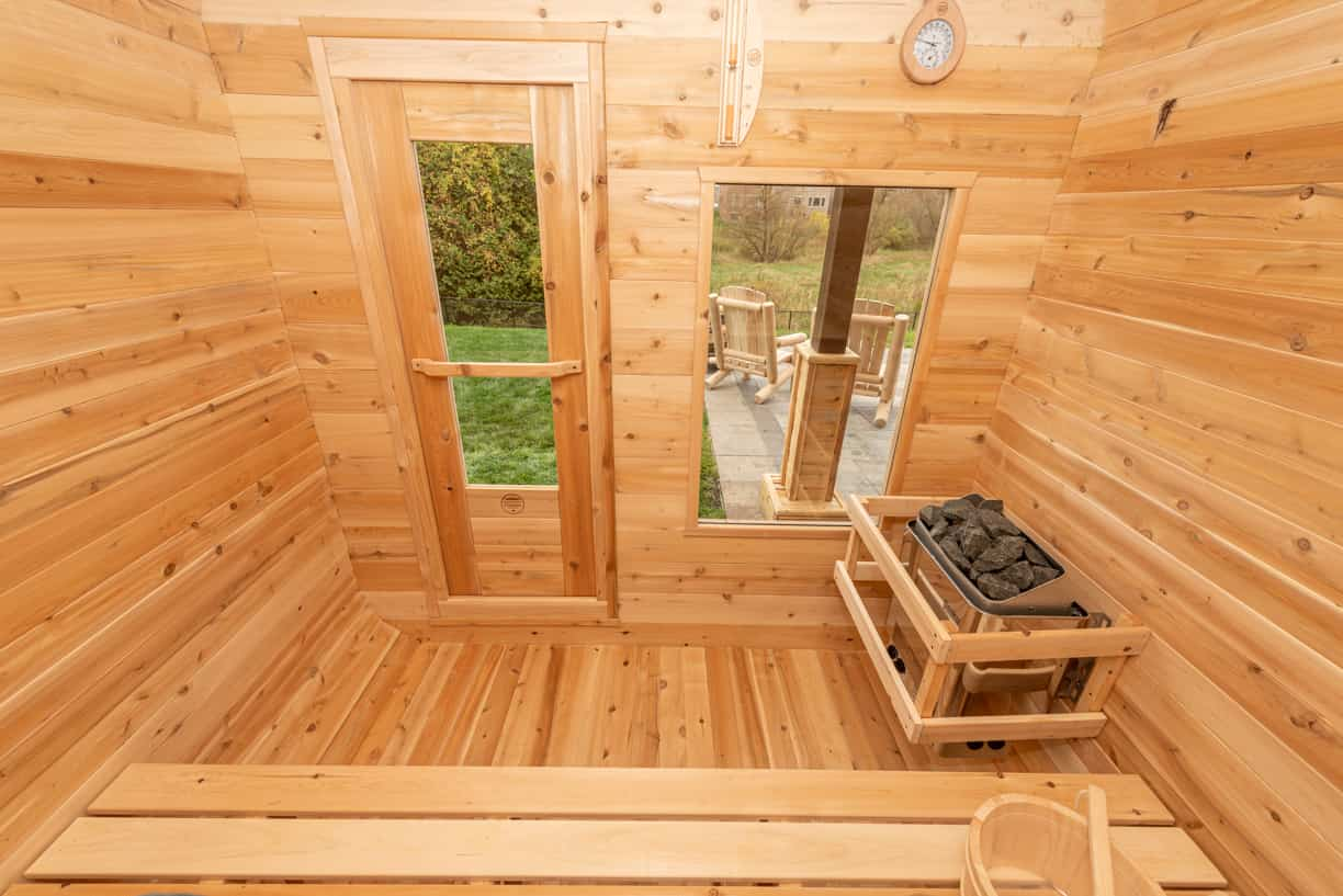 Dundalk Leisurecraft Canadian Timber Luna 4-Person Sauna (CTC22LU)