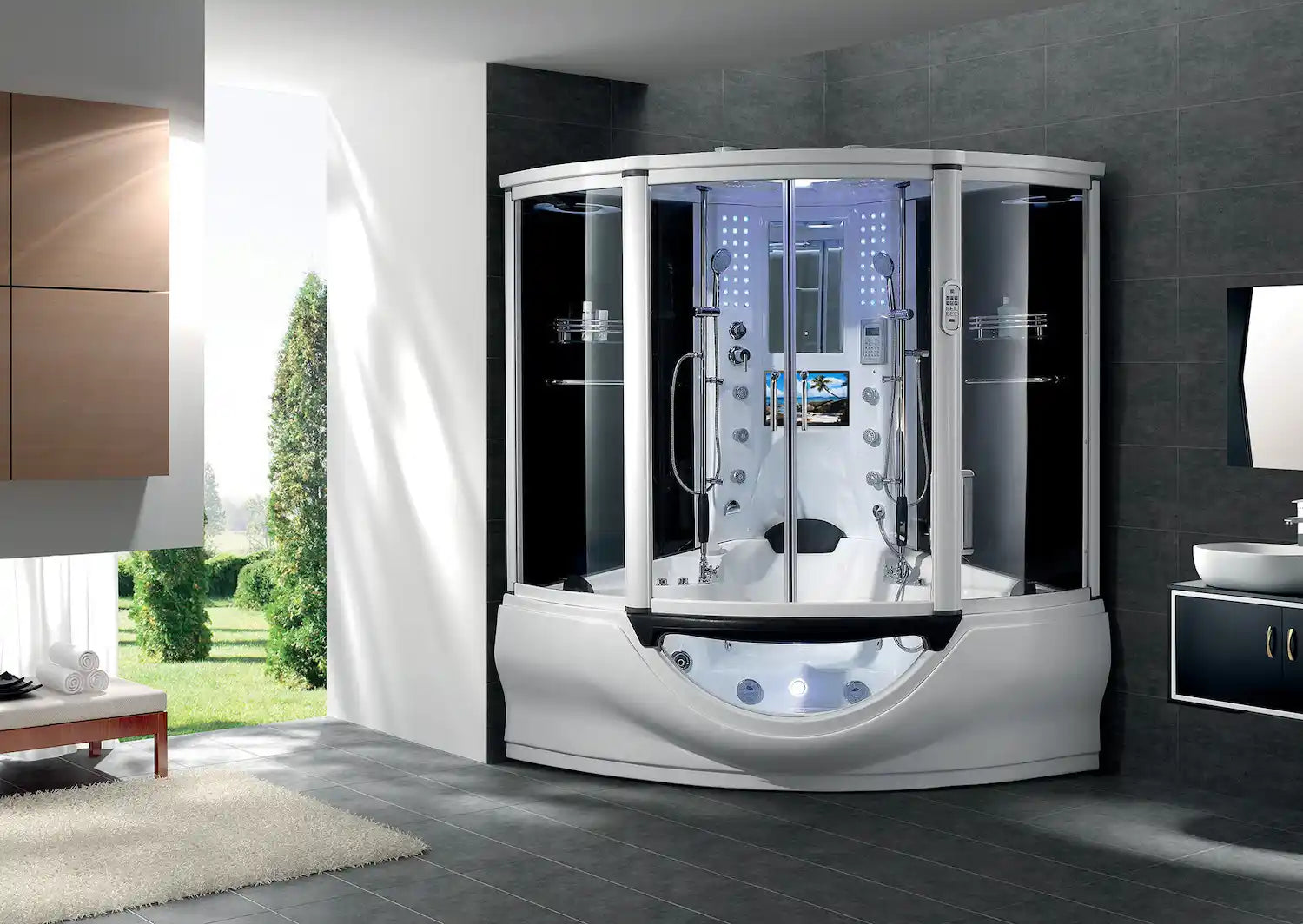 Maya Bath Superior Steam Shower and Tub