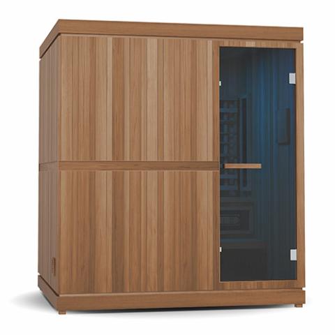 4-Person Finnmark FD-5 Trinity XL Infrared & Steam Sauna Combo